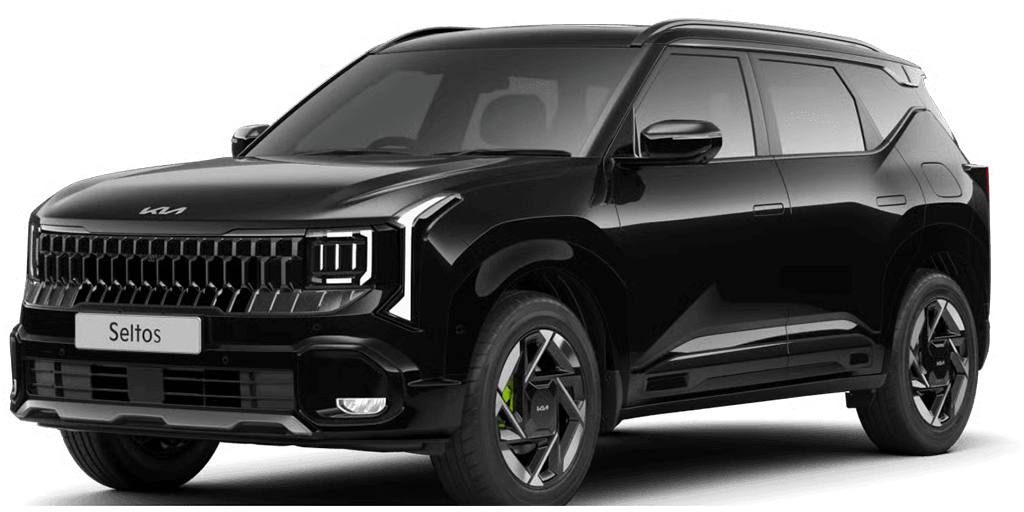 Kia Seltos Aurora Black Pearl Color Car