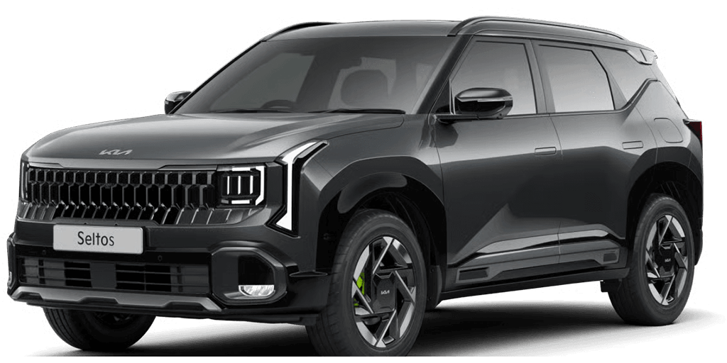 Kia Seltos Gravity Grey Color Car