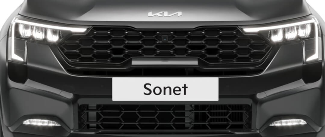 Front Side Grill Kia Sonet
